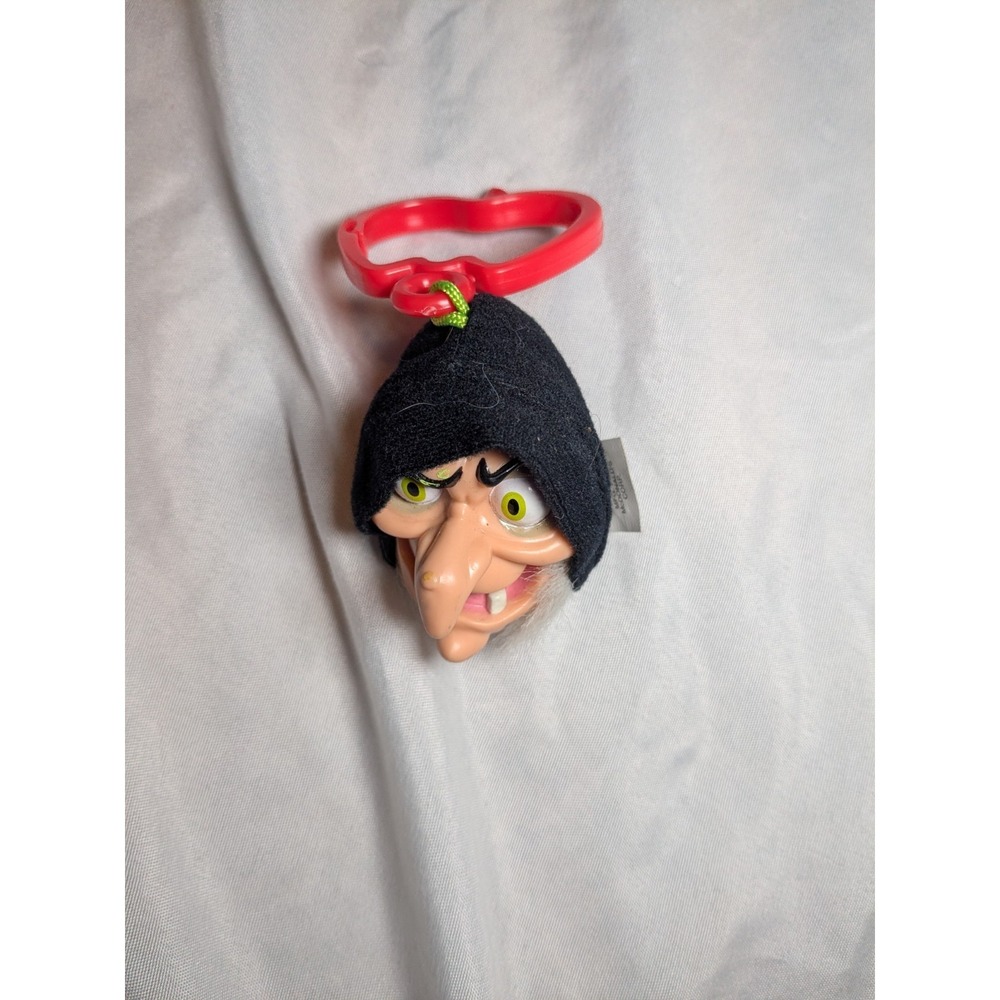 Vintage Wicked Witch From Snow White & The Seven Dwarfs Keychain For McDonald's